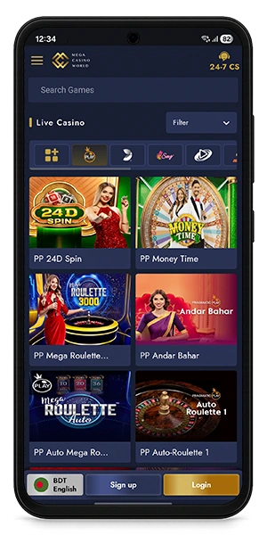 Mega Casino World bangladesh
